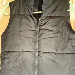 Black Puffer Vest